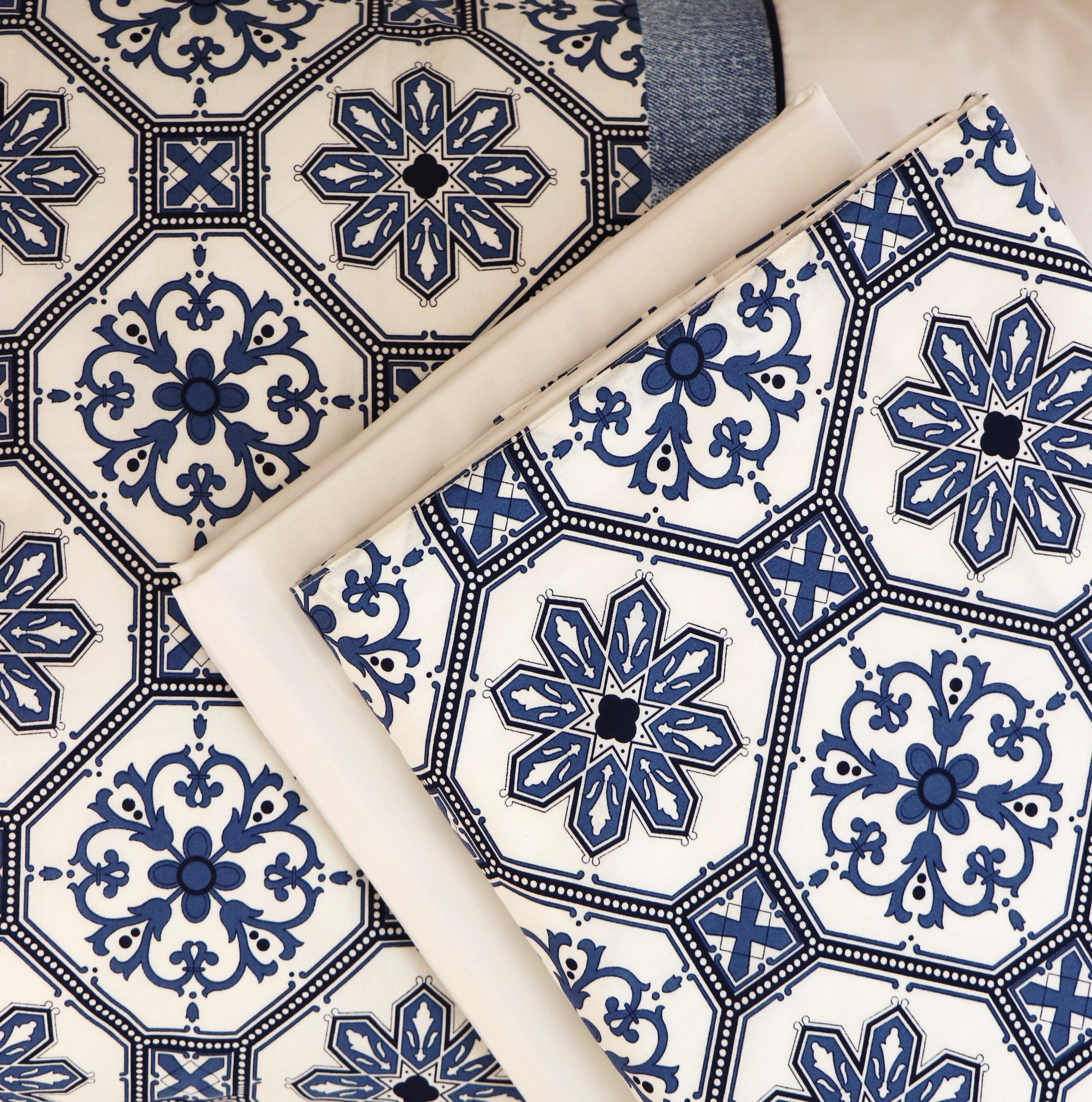Jogo de cama AZULEJO I