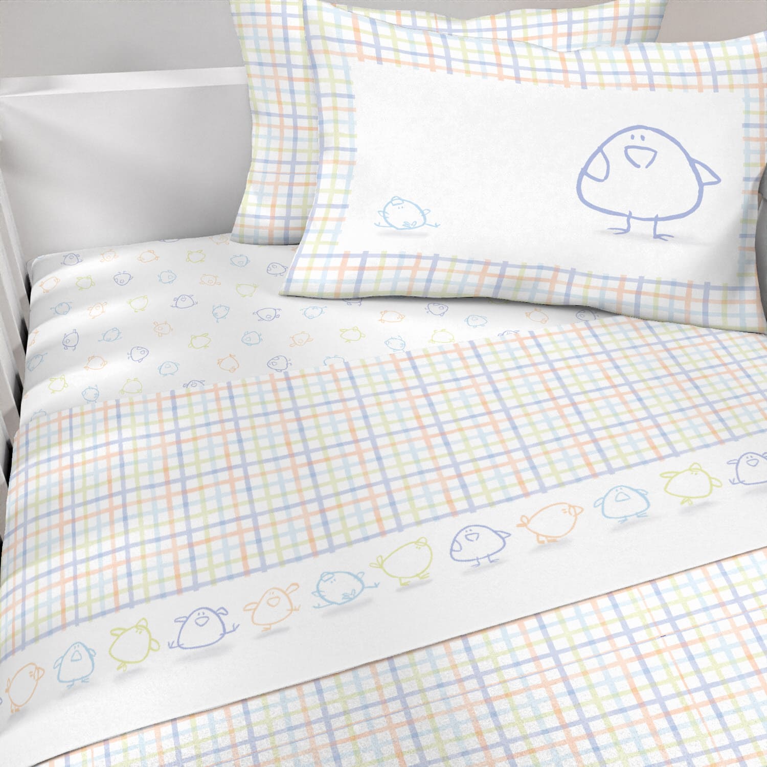 Jogo de Cama Flanela BIRD | ASA by Lameirinho