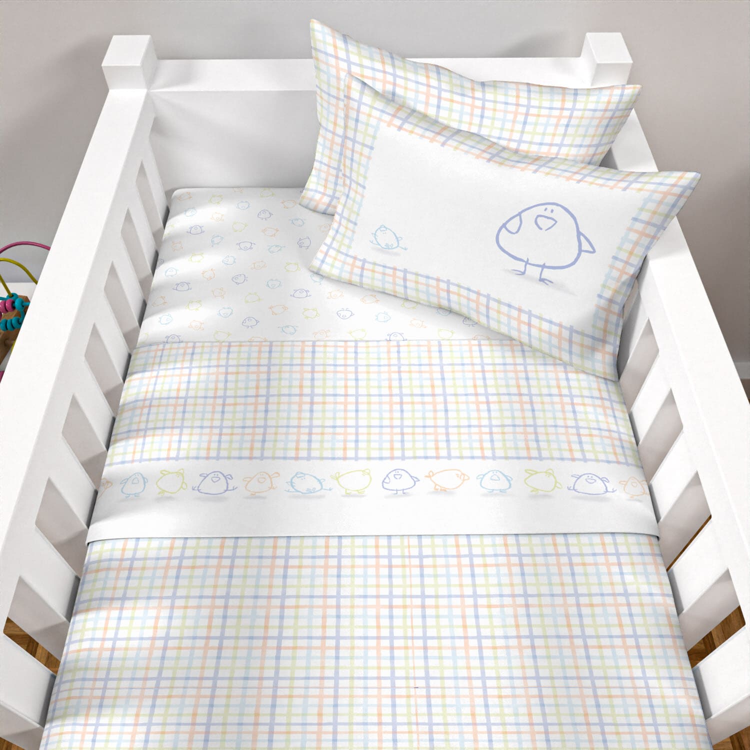 Jogo de Cama Flanela BIRD | ASA by Lameirinho