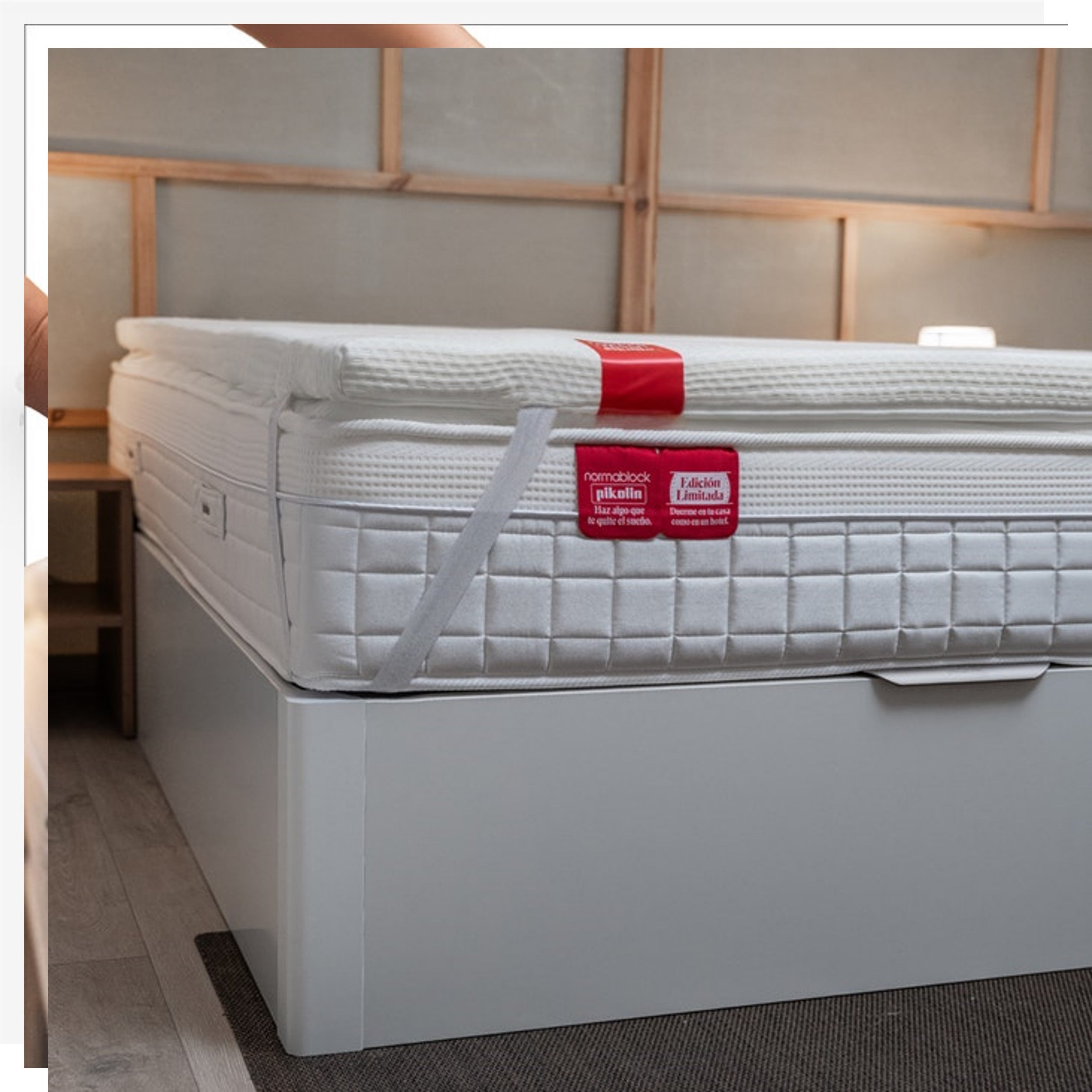 Topper de espuma viscoelástica multizona | PIKOLIN