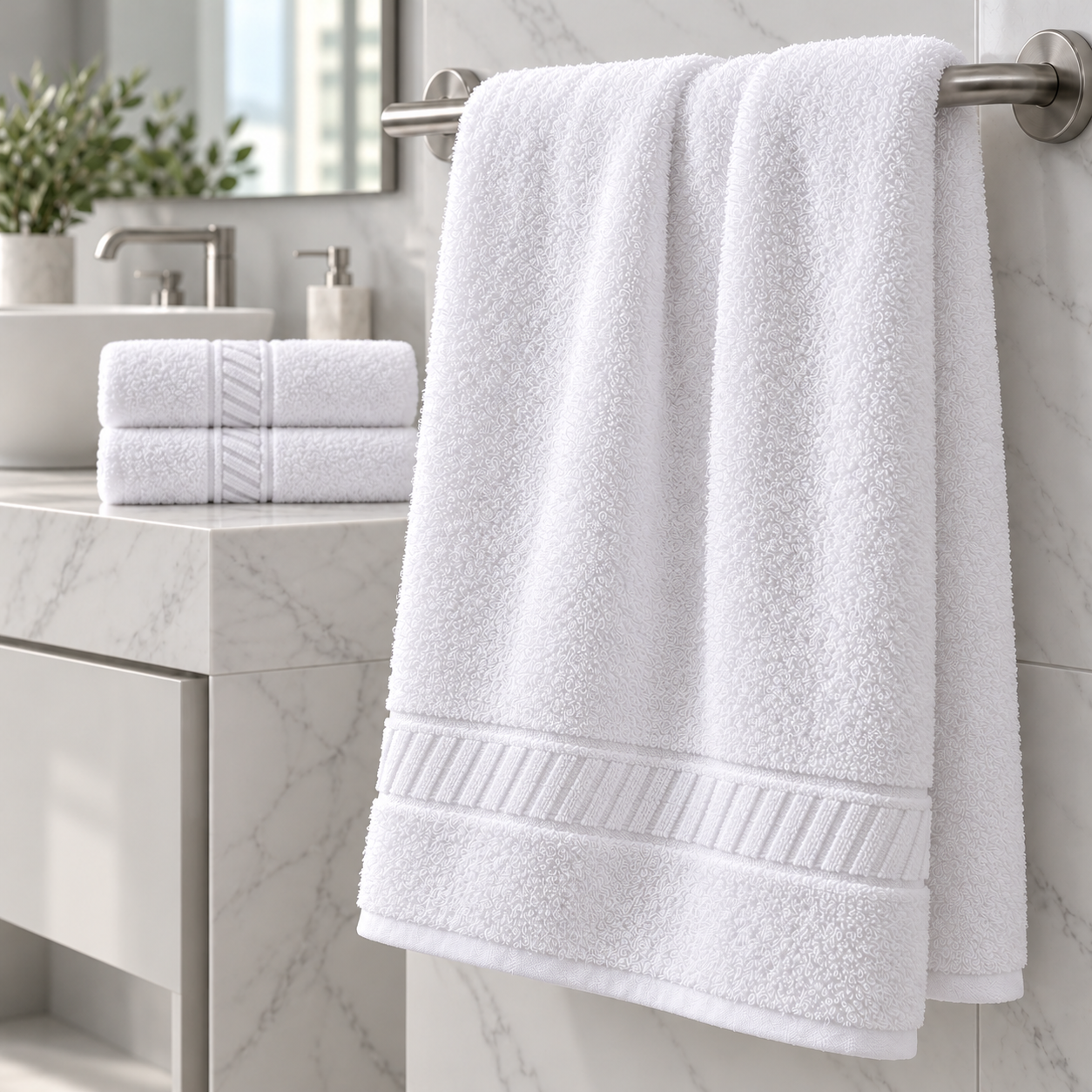 Hotel Towels | 440g | Double Twisted Yarn