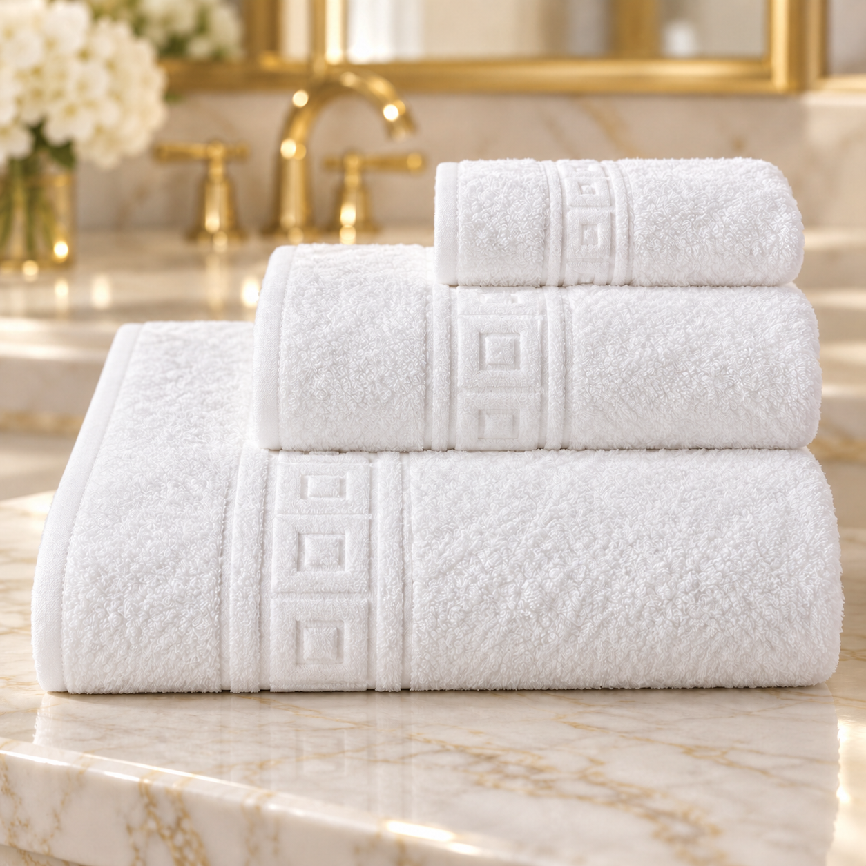 Hotel Towels | 500g | Double Twisted Yarn