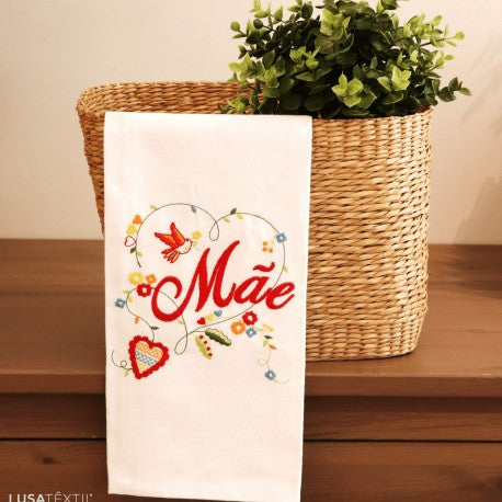 Pano de cozinha MÃE