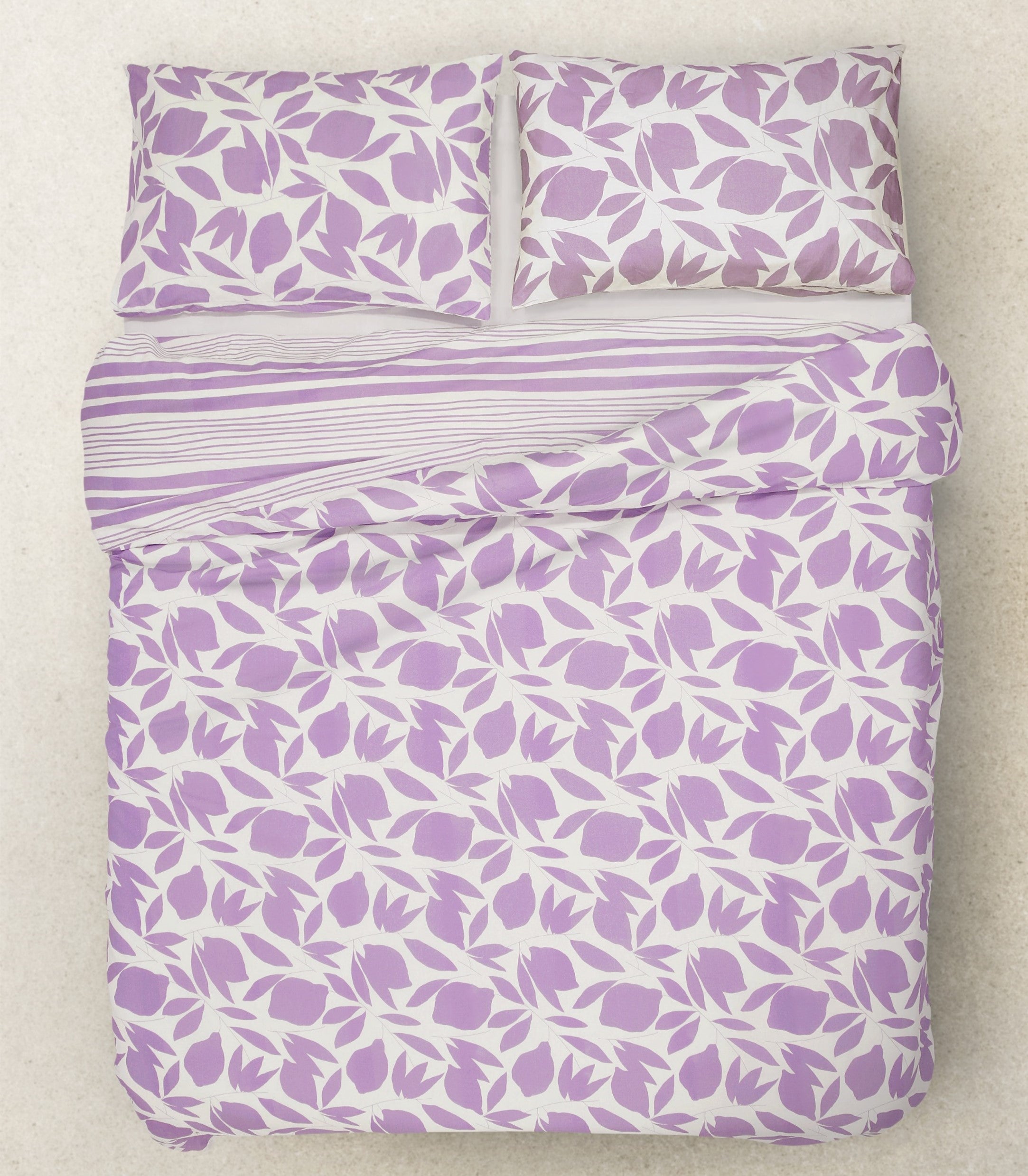 Jogo Saco de Edredão LEMONS | ELLE