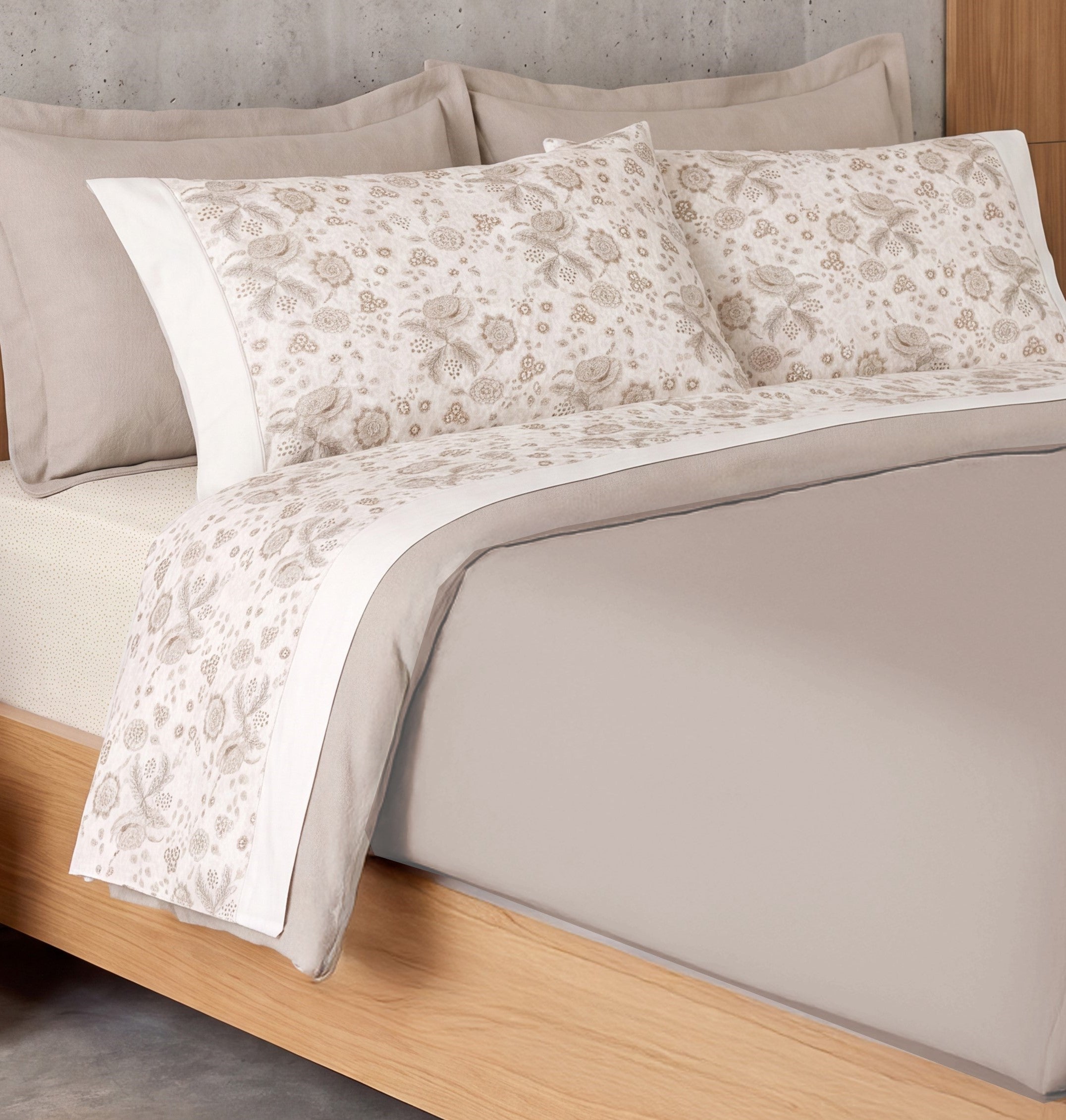 Jogo de Cama Flanela TERRAZZO | ASA by Lameirinho